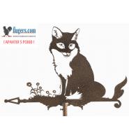 Флюгер на крышу с Лисицей