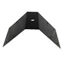 Крепления флюгера на конек