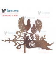 Флюгер на крышу с Голубями