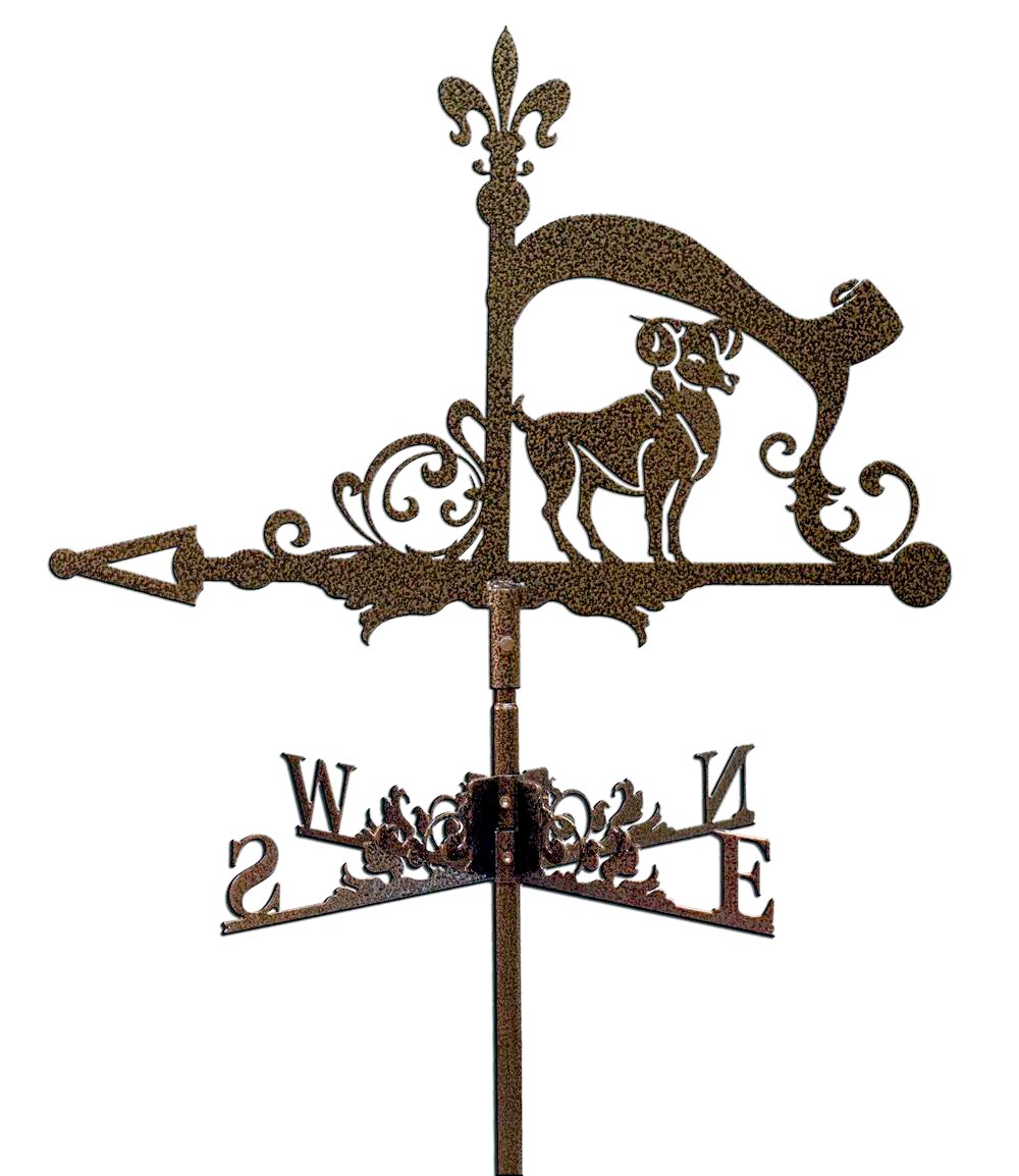 Флюгер на крышу Овен