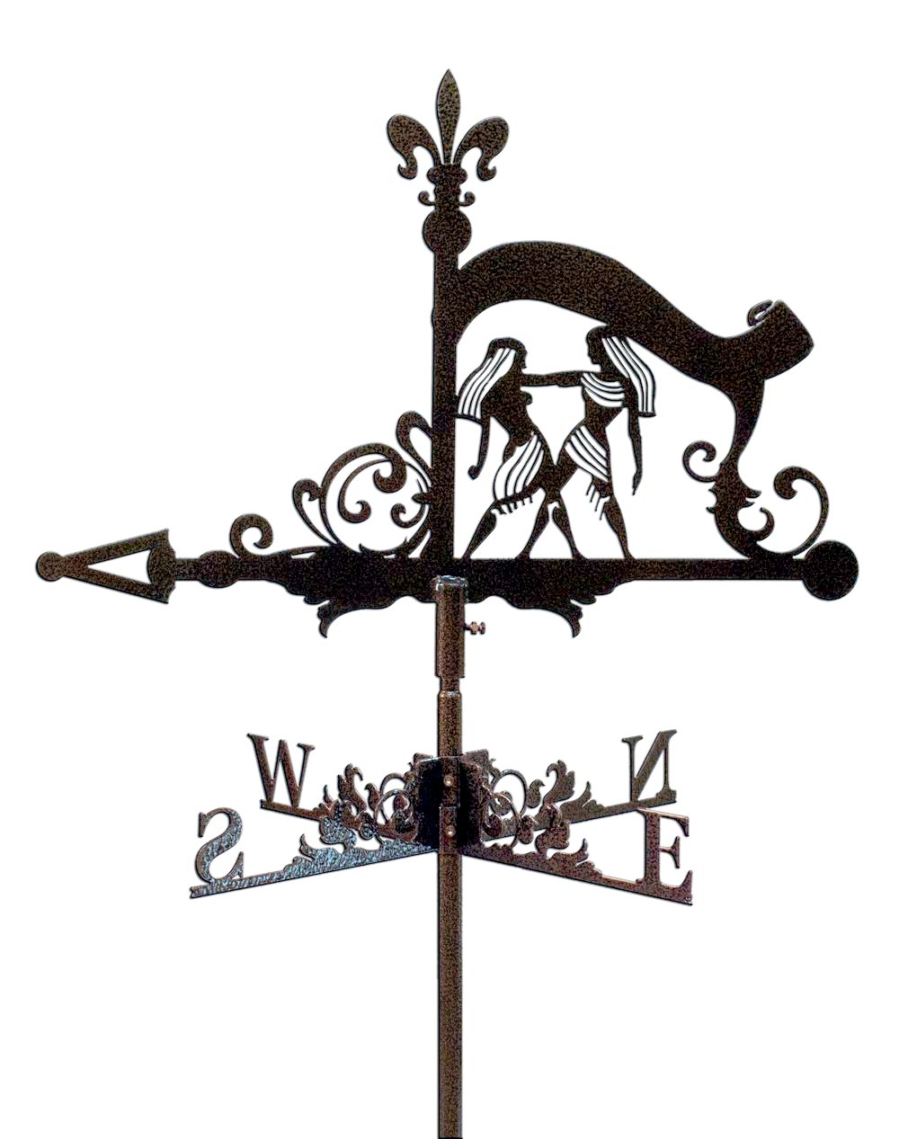 Флюгер на крышу Близнецы