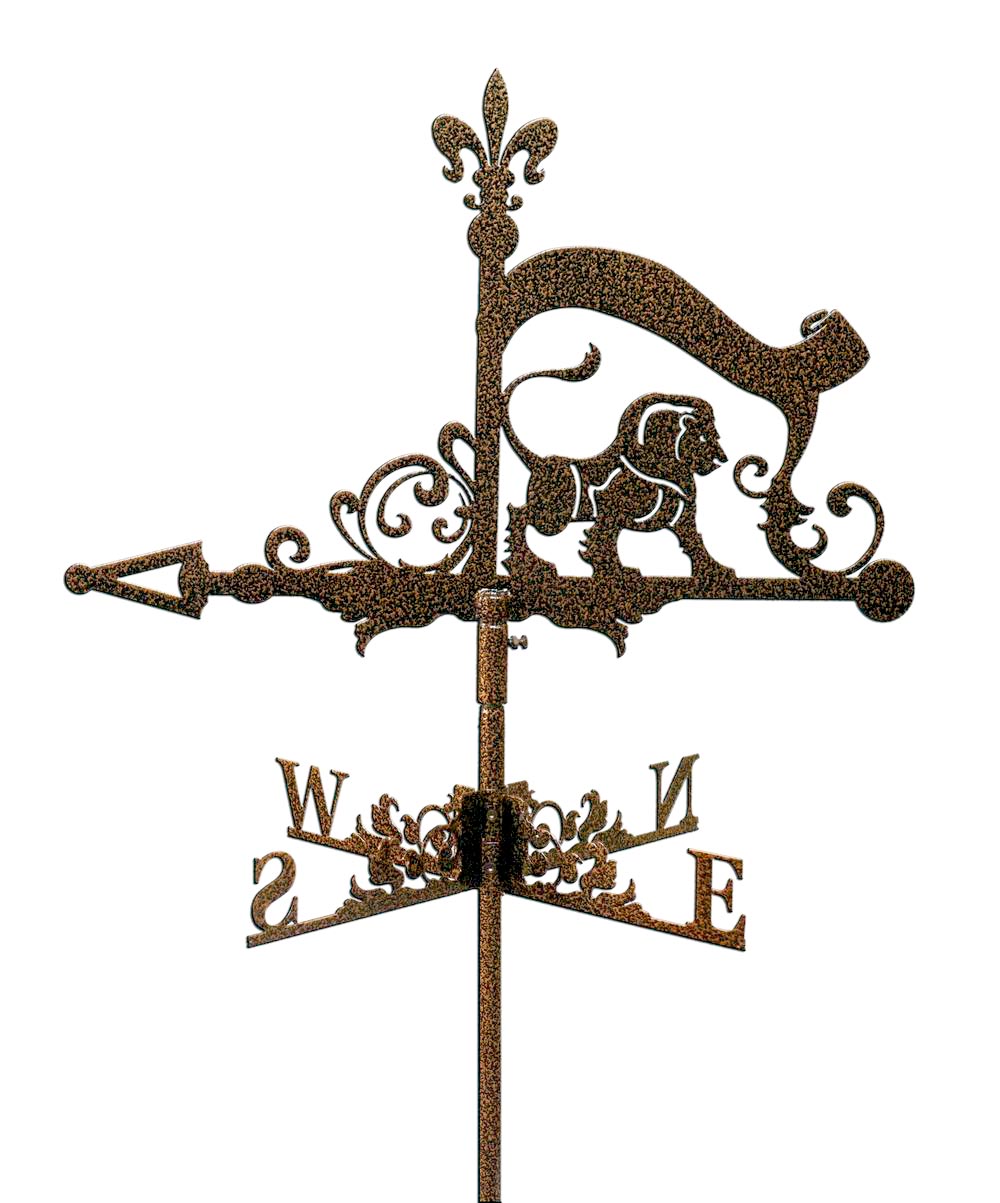 Флюгер на крышу Лев