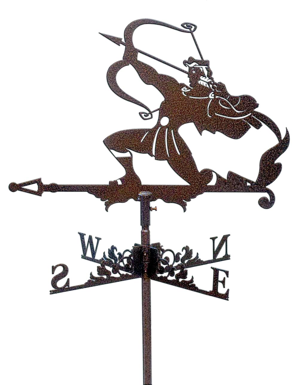 Флюгер на крышу лучник