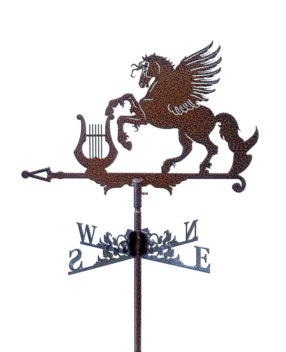 Флюгер на крышу пегас