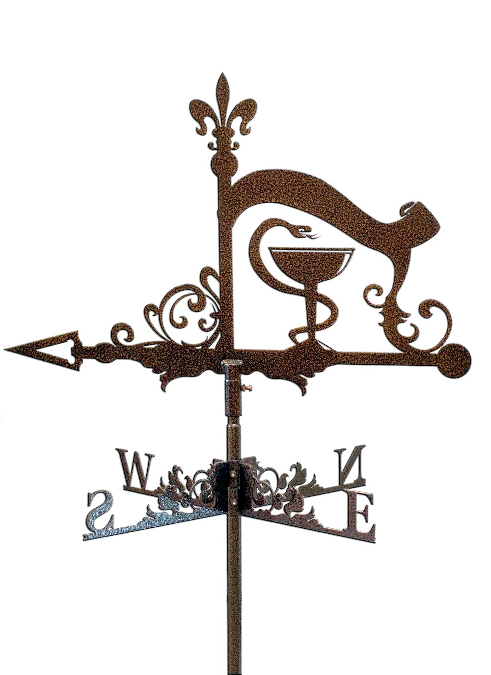 Флюгер на крышу медик