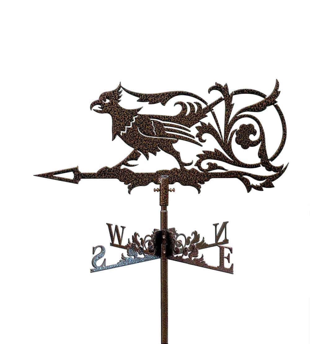 Флюгер на крышу с жар-птицей